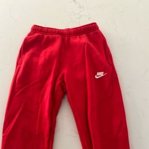 New without tags Nike men’s XS red sweatpants